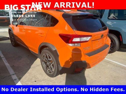 Sunshine Orange 2018 Subaru Crosstrek 2.0i Limited