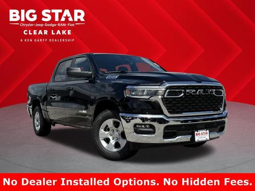 Diamond Black Crystal Pearlcoat 2026 RAM 1500 Lone Star