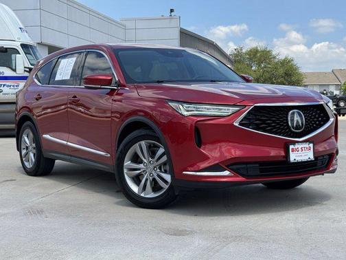 Red 2023 Acura MDX FWD