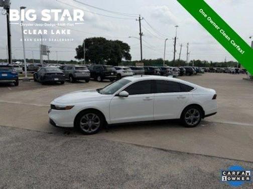 Blue 2023 Honda Accord EX
