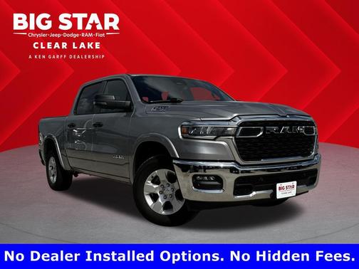 Billet Silver Metallic Clearcoat 2025 RAM 1500 Big Horn/Lone Star