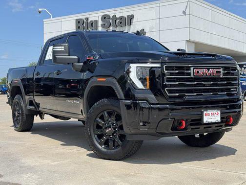 Black 2025 GMC Sierra 2500 AT4