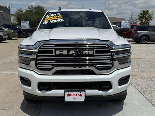 Bright White Clearcoat 2025 RAM 2500 Laramie
