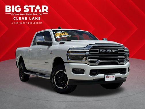 Bright White Clearcoat 2025 RAM 2500 Laramie
