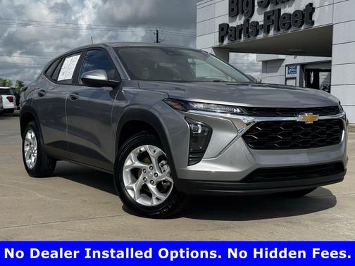Sterling Gray Metallic 2024 Chevrolet Trax LS