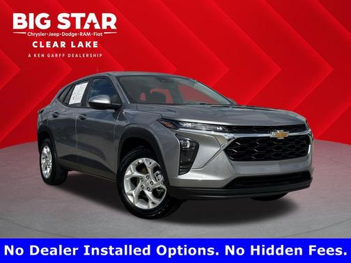 Sterling Gray Metallic 2024 Chevrolet Trax LS