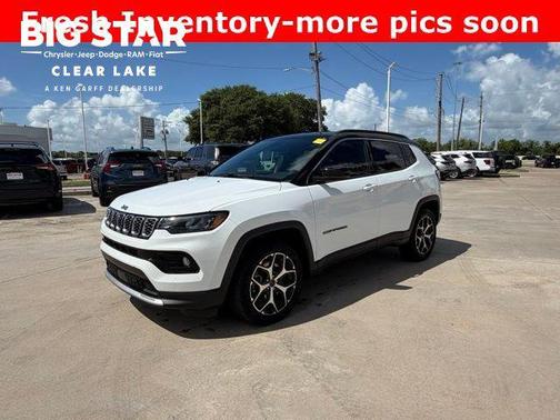 Bright White Clearcoat 2025 Jeep Compass Limited