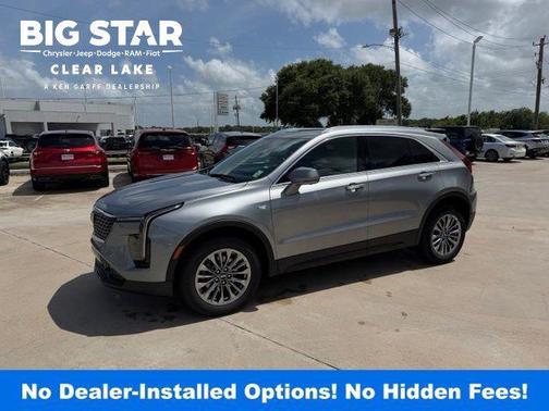 Argent Silver Metallic 2025 Cadillac XT4 Premium Luxury