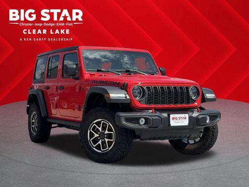 Firecracker Red Clearcoat 2025 Jeep Wrangler Rubicon