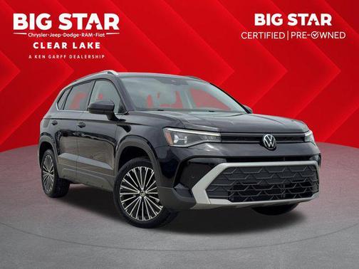 Black 2025 Volkswagen Taos SE