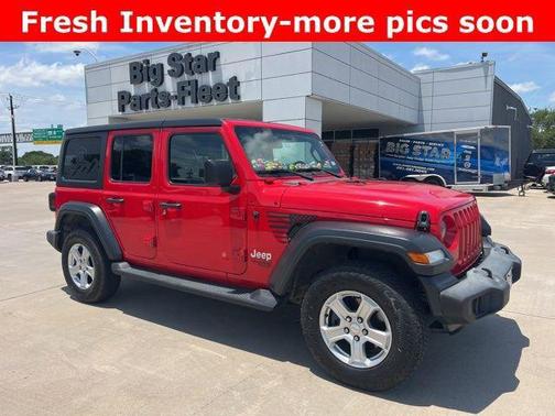 Firecracker Red Clearcoat 2019 Jeep Wrangler Unlimited Sport