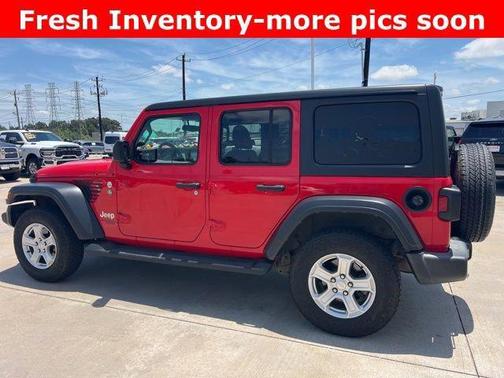 Firecracker Red Clearcoat 2019 Jeep Wrangler Unlimited Sport