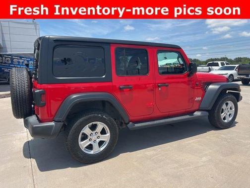 Firecracker Red Clearcoat 2019 Jeep Wrangler Unlimited Sport