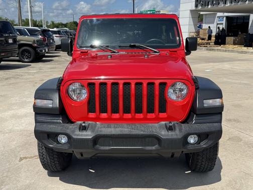 Firecracker Red Clearcoat 2019 Jeep Wrangler Unlimited Sport
