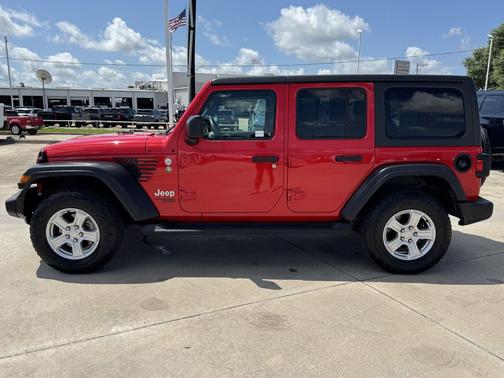 Firecracker Red Clearcoat 2019 Jeep Wrangler Unlimited Sport