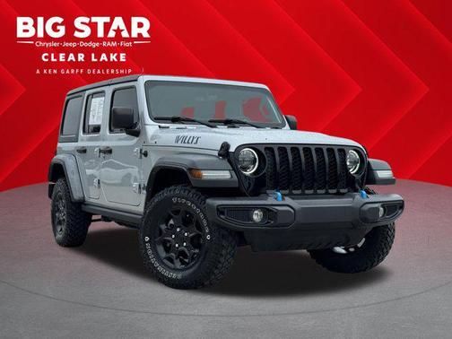 Silver Zynith Clearcoat 2023 Jeep Wrangler 4xe Base