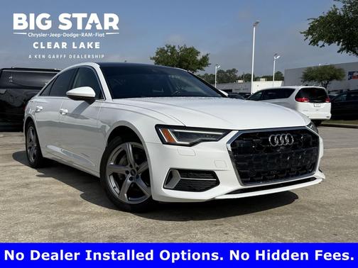 White 2024 Audi A6 45 Premium Plus