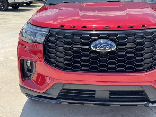 Red Metallic 2025 Ford Explorer ST-Line