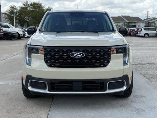 Beige 2025 Ford Maverick Lariat