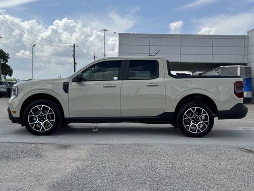 Beige 2025 Ford Maverick Lariat