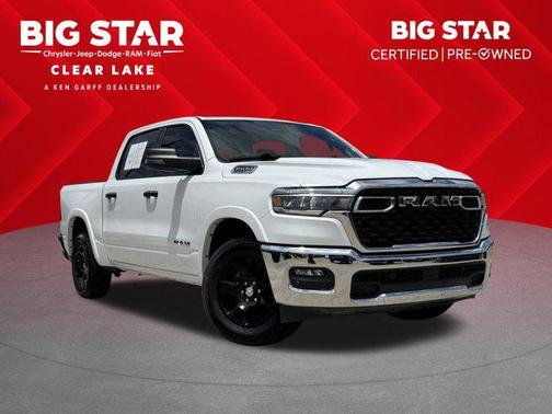 Bright White Clearcoat 2025 RAM 1500 Big Horn/Lone Star