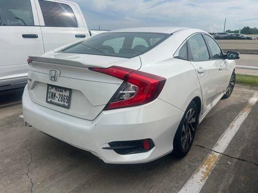 White 2016 Honda Civic EX