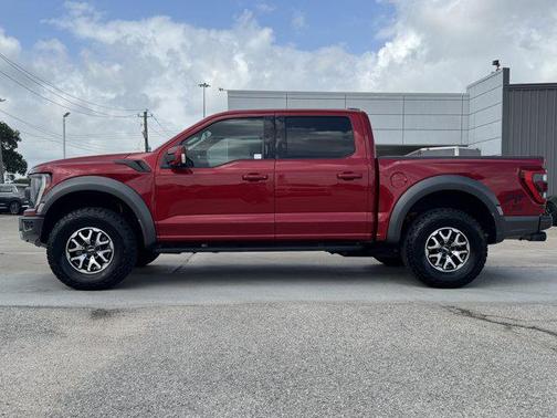 Red Metallic 2021 Ford F-150 Raptor