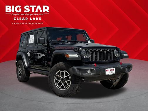 Black Clearcoat 2024 Jeep Wrangler Rubicon