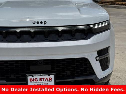 Bright White Clearcoat 2026 Jeep Grand Wagoneer Upland