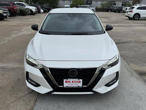 Aspen White Tricoat 2021 Nissan Sentra SR