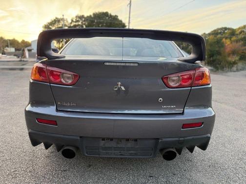 Gray 2008 Mitsubishi Lancer Evolution GSR