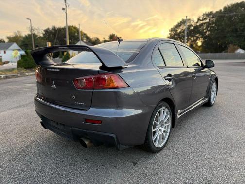 Gray 2008 Mitsubishi Lancer Evolution GSR
