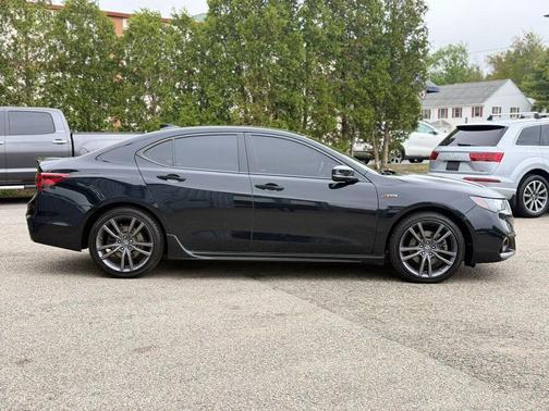 Majestic Black Pearl 2020 Acura TLX Technology