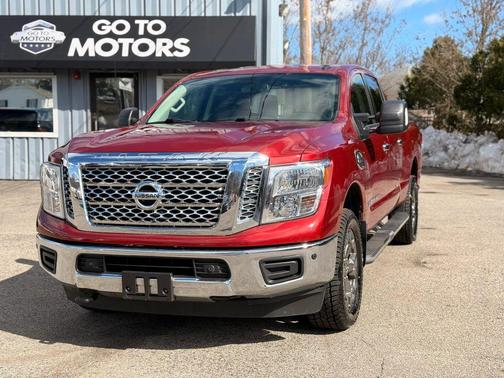 Cayenne Red Metallic 2019 Nissan Titan XD SV