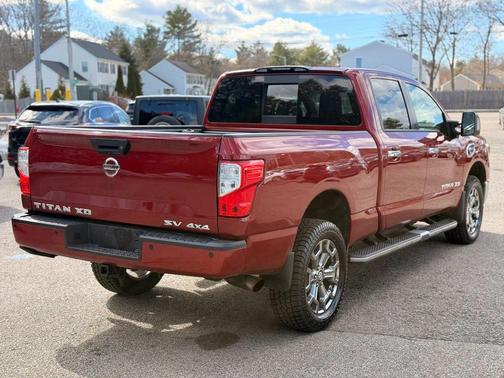 Cayenne Red Metallic 2019 Nissan Titan XD SV