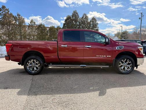 Cayenne Red Metallic 2019 Nissan Titan XD SV