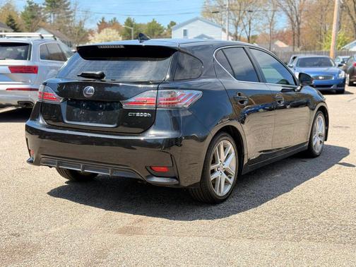 Black 2017 Lexus CT 200h Base