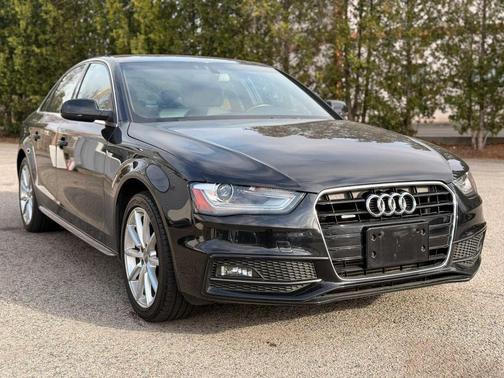 Black 2014 Audi A4 2.0T Premium Plus