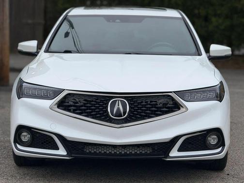 Platinum White Pearl 2020 Acura TLX Technology