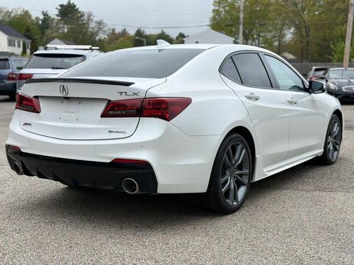 Platinum White Pearl 2020 Acura TLX Technology