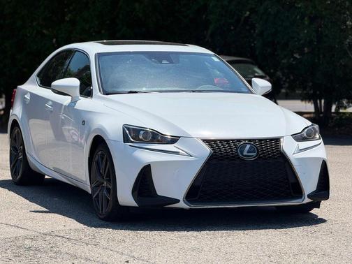 White 2017 Lexus IS 300 Base