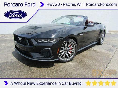 Shadow Black 2025 Ford Mustang GT Premium