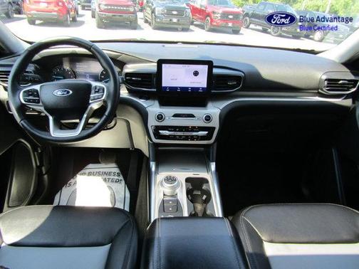 Agate Black Metallic 2023 Ford Explorer XLT