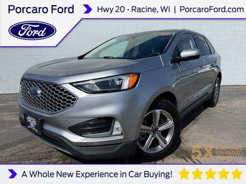 Iconic Silver Metallic 2024 Ford Edge SEL