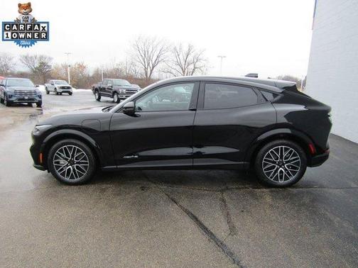 Shadow Black 2025 Ford Mustang Mach-E Premium