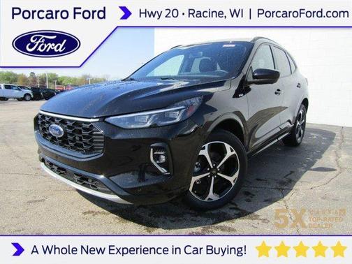 Agate Black Metallic 2023 Ford Escape ST-Line Elite