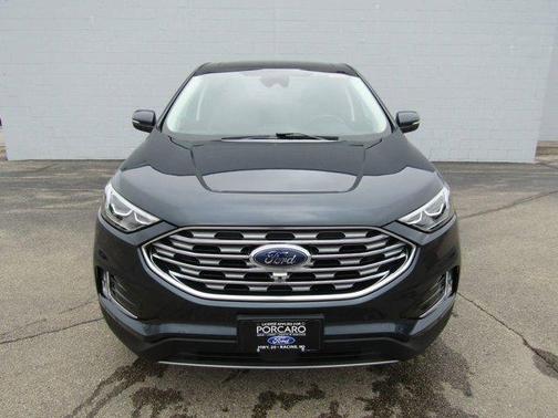 Stone Blue Metallic 2023 Ford Edge Titanium