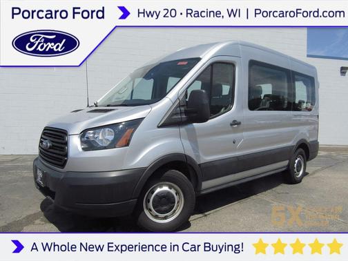 Ingot Silver Metallic 2019 Ford Transit-150 XL