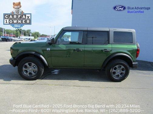 Eruption Green Metallic 2025 Ford Bronco Big Bend