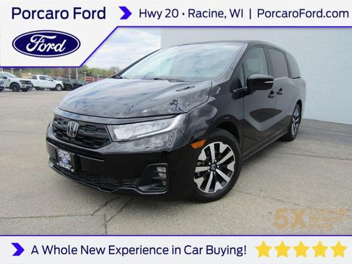 Crystal Black Pearl 2025 Honda Odyssey EX-L